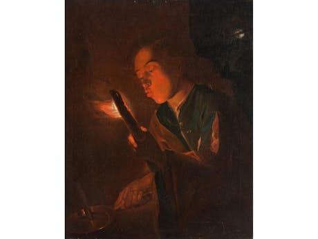 Flämischer Maler des 18. Jahrhunderts in der Nachfolge des Godfried van Schalcken (1643 – 1706)